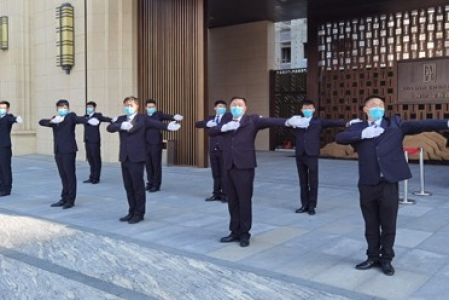 戎輝安保保安日常訓(xùn)練